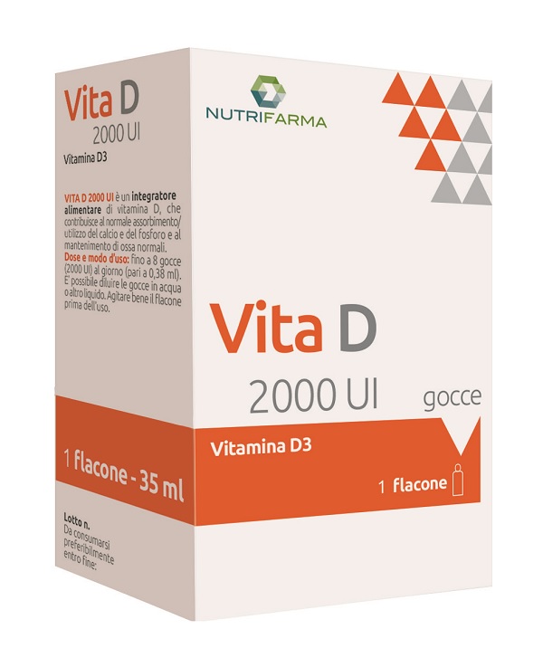 VITA D 2000UI GOCCE 35 ML - Farmacia-flash.it