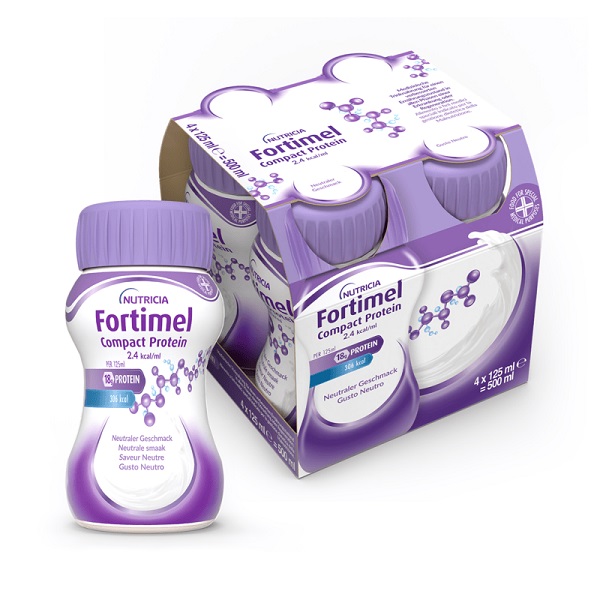 FORTIMEL COMPACT PROTEIN NEUTRO 4 X 125 ML - Farmacia-flash.it