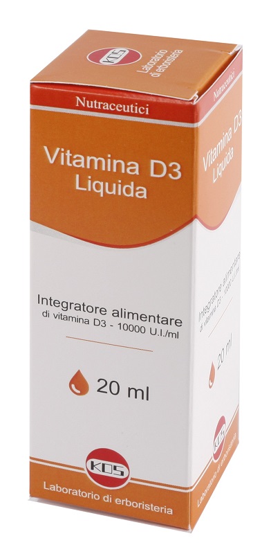 VITAMINA D LIQUIDA 20 ML 10000UI/ML - Farmacia-flash.it