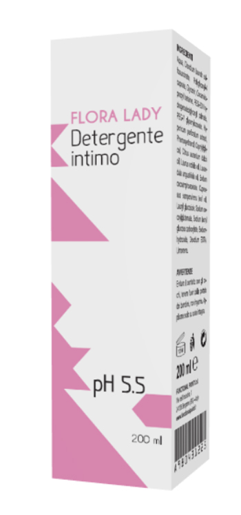 FLORA LADY DETERGENTE INTIMO PH 5,5 200 ML - Farmacia-flash.it