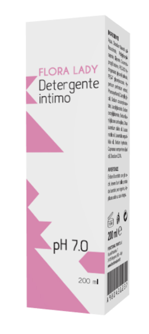FLORA LADY DETERGENTE INTIMO PH 7,0 200 ML - Farmacia-flash.it