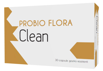 PROBIO FLORA CLEAN 30 CAPSULE GASTRORESISTENTI - Farmacia-flash.it