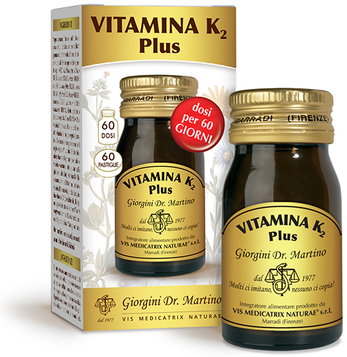 VITAMINA K2 PLUS 60 PASTIGLIE - Farmacia-flash.it