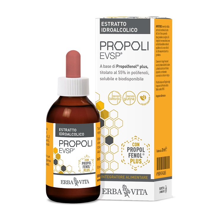 PROPOLI EVSP ESTRATTO IDROALCOLICO 30 ML - Farmacia-flash.it