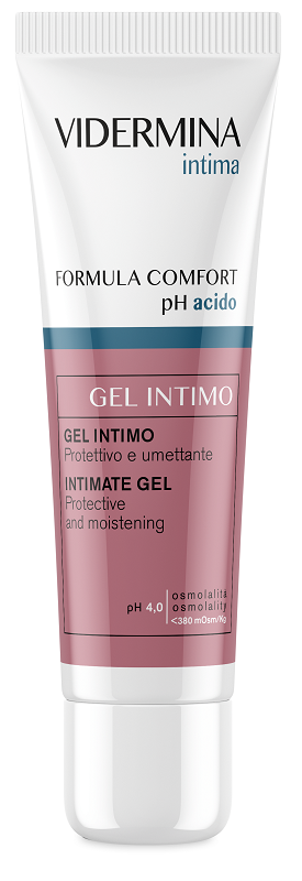 VIDERMINA INTIMA FORMULA COMFORT PH ACIDO GEL INTIMO PROTETTIVO E UMETTANTE NUOVA FORMULA 30 ML - Farmacia-flash.it