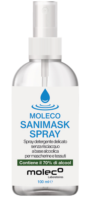 MOLECO SANIMASK SPRAY 100 ML - Farmacia-flash.it