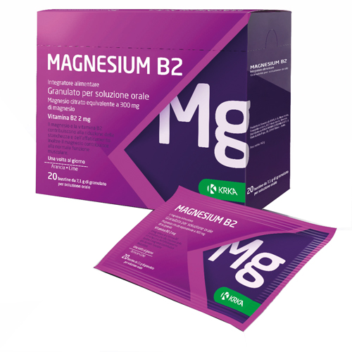 MAGNESIUM B2 300/2MG 20 BUSTINE - Farmacia-flash.it