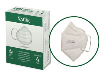 MASCHERINA ANTI-APPANNAMENTO KN95 4 PEZZI - Farmacia-flash.it