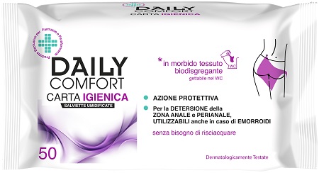 DAILY COMFORT CARTA IGIENICA 50 PEZZI - Farmacia-flash.it