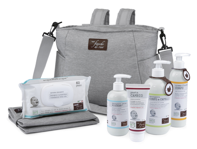 FIOCCHI DI RISO COFANETTO BORSA FASCIATOIO - Farmacia-flash.it