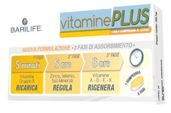 BARILIFE VITAMINE PLUS 30 COMPRESSE TRIFASE - Farmacia-flash.it