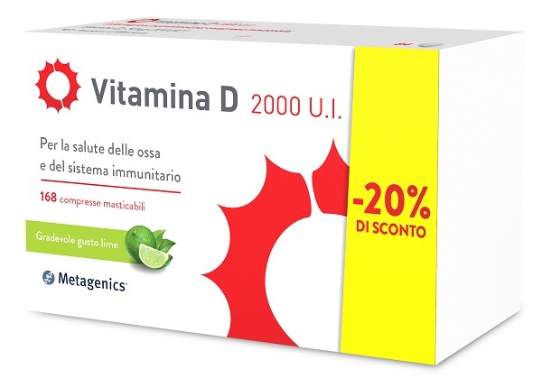 VITAMINA D2000 UI 168 PROMO-20% - Farmacia-flash.it