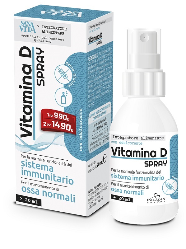 SANAVITA VITAMINA D SPRAY - Farmacia-flash.it