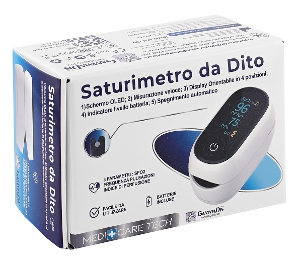 SATURIMETRO PROFESSIONAL 1 PEZZO MEDICARE - Farmacia-flash.it