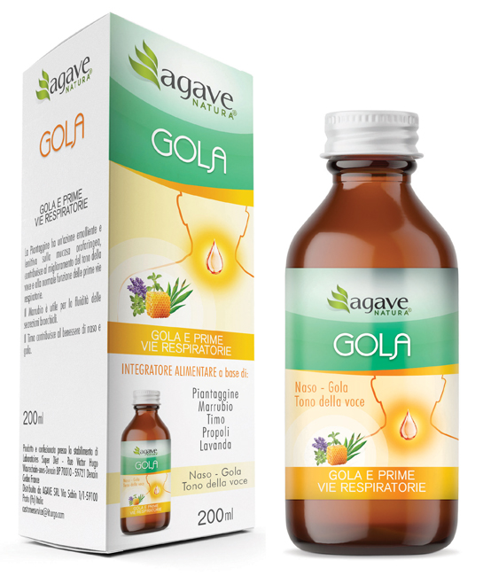 AGAVE NATURA SCIROPPO GOLA 200 G - Farmacia-flash.it