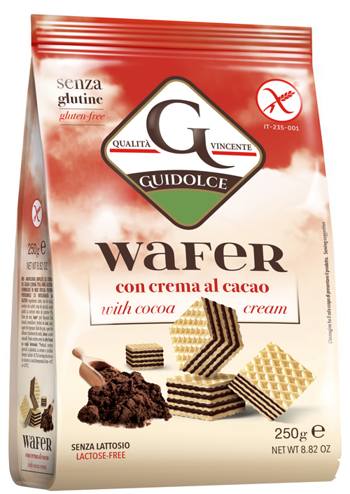 WAFER GUSTO CACAO 250 G - Farmacia-flash.it