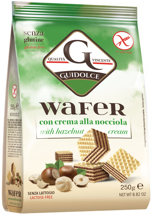 WAFER GUSTO NOCCIOLA 250 G - Farmacia-flash.it