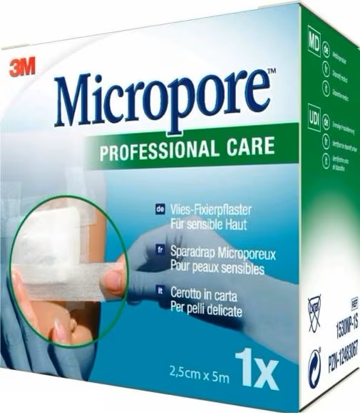 CEROTTO IN CARTA 3M MICROPORE SURGICAL TAPE M5X25MM REFILL - Farmacia-flash.it