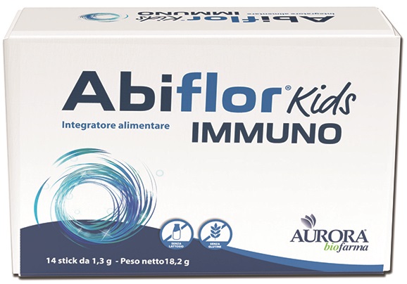 ABIFLOR KIDS IMMUNO 14 STICK OROSOLUBILI - Farmacia-flash.it