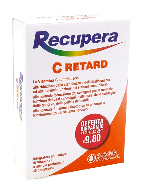 RECUPERA C RETARD 30 COMPRESSE - Farmacia-flash.it