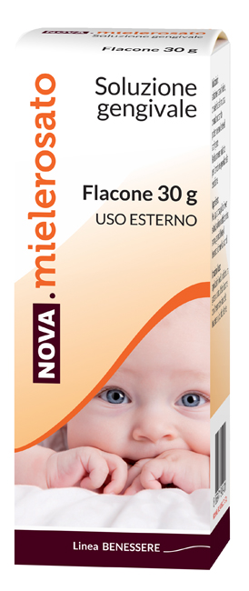 NOVA MIELEROSATO SOLUZIONE GENGIVALE 30 G - Farmacia-flash.it