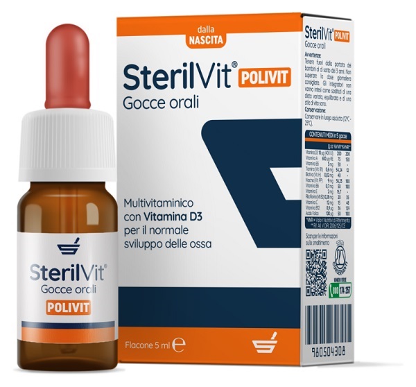 STERILVIT POLIVIT GOCCE 5 ML - Farmacia-flash.it