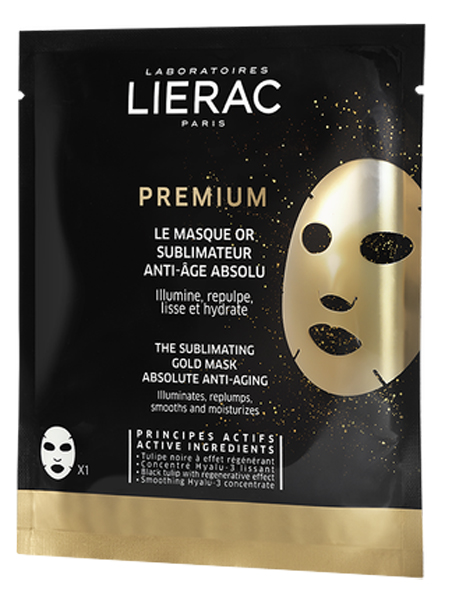 LIERAC PREMIUM MASCHERA ORO MULTIPACK 4X20ML - Farmacia-flash.it