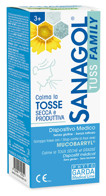 SANAGOL TUSS SCIROPPO ADULTI BIMBI 210 G - Farmacia-flash.it