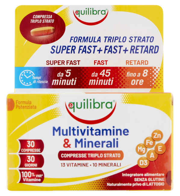 MULTIVITAMINE&MINERALI 30 COMPRESSE - Farmacia-flash.it