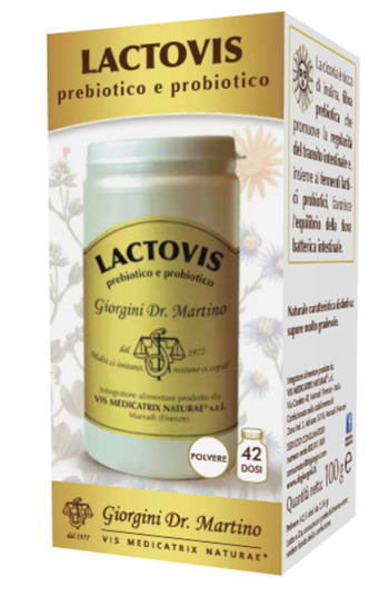 LACTOVIS PREBIOTICO PROBIOTICO 100 G - Farmacia-flash.it