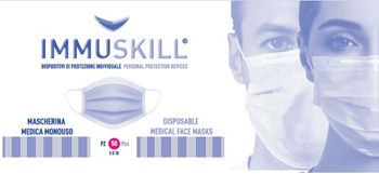 IMMUSKILL MASCHERINA CHIRURGICA 50 PEZZI - Farmacia-flash.it