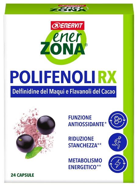 ENERZONA POLIFENOLI RX 24 CAPSULE - Farmacia-flash.it