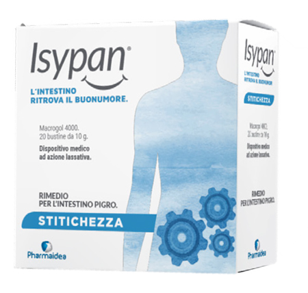 ISYPAN STITICHEZZA MACROGOL 4000 20 BUSTINE 10 G - Farmacia-flash.it