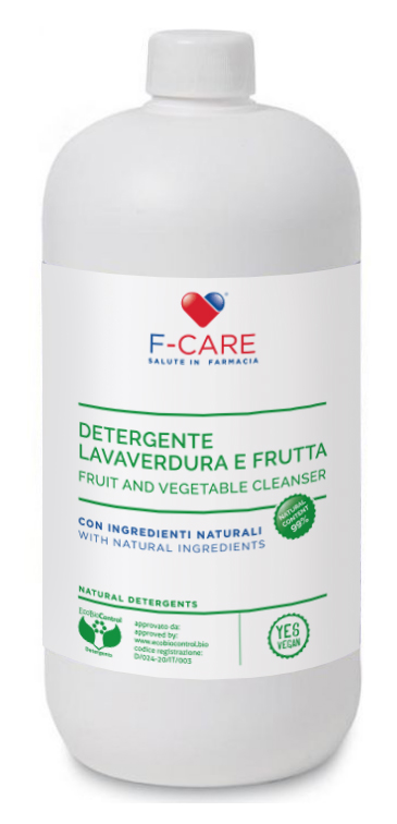 F CARE DETERGENTE VERDURA FRUTTA BIO 1000 ML - Farmacia-flash.it