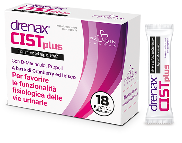 DRENAX FORTE CIST PLUS 18 STICK PACK - Farmacia-flash.it