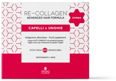 RE-COLLAGEN DONNA CAPELLI UNGHIE 60 STICK - Farmacia-flash.it