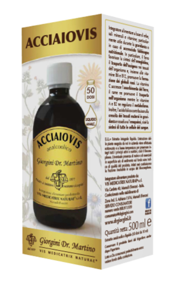 ACCIAIOVIS LIQUIDO ANALCOOLICO 500 ML - Farmacia-flash.it