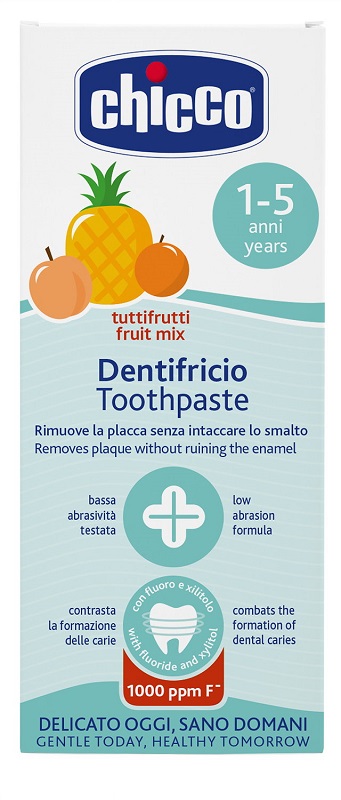 CHICCO DENTIFRICIO TUTTIFRUTTI 12 MESI - Farmacia-flash.it