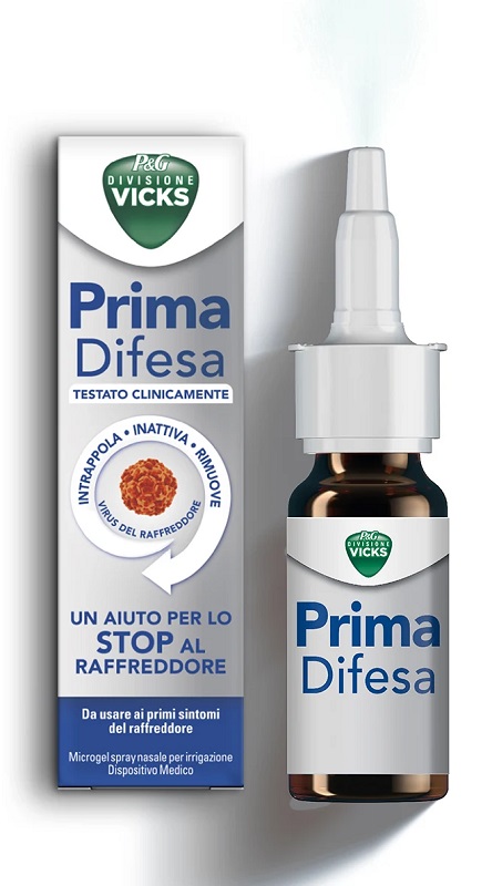 VICKS PRIMA DIFESA MICROGEL SPRAY NASALE IN MICROGEL 15 ML - Farmacia-flash.it