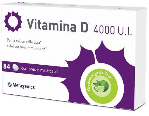 VITAMINA D 4000UI 84 COMPRESSE - Farmacia-flash.it