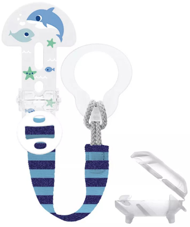 MAM CLIP IT & COVER PORTASUCCHIETTO MASCHIO - Farmacia-flash.it