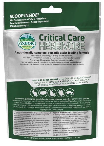 CRITICAL CARE HERBIVORE 141 G - Farmacia-flash.it