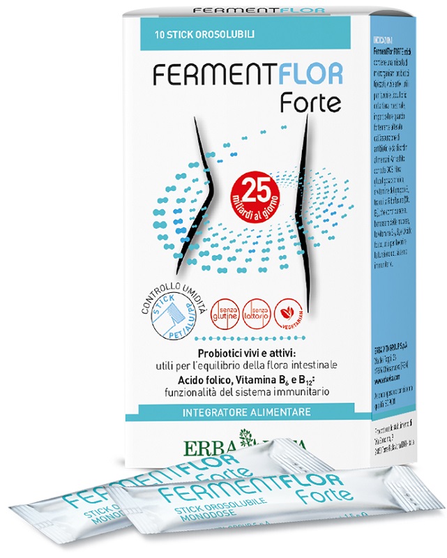 FERMENTFLOR FORTE 10 STICKPACK - Farmacia-flash.it