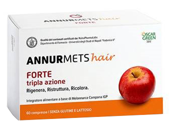 ANNURMETS HAIR FORTE TRIPLA AZIONE 60 COMPRESSE - Farmacia-flash.it