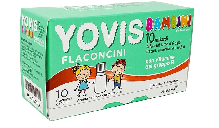 YOVIS BAMBINI FRAGOLA 10 FLACONCINI DA 10 ML - Farmacia-flash.it
