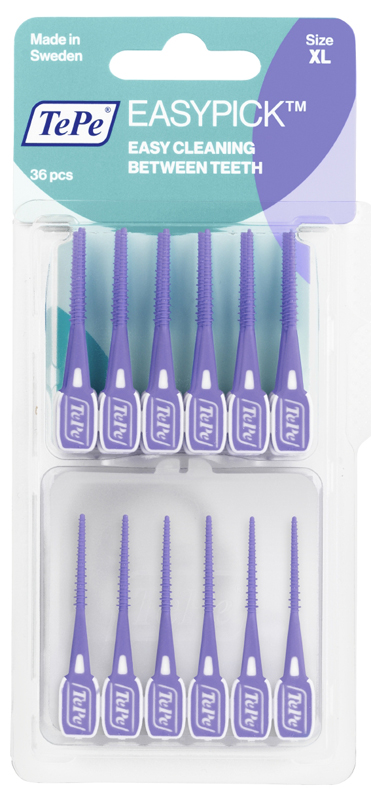 TEPE EASYPICK XL VIOLA 36 PEZZI - Farmacia-flash.it