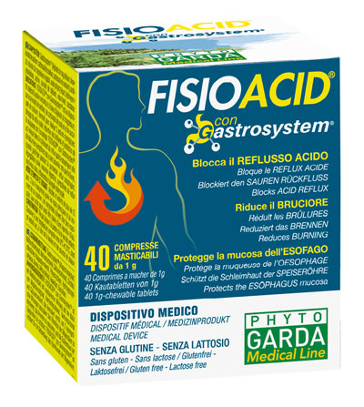FISIOACID 40 COMPRESSE MASTICABILI - Farmacia-flash.it