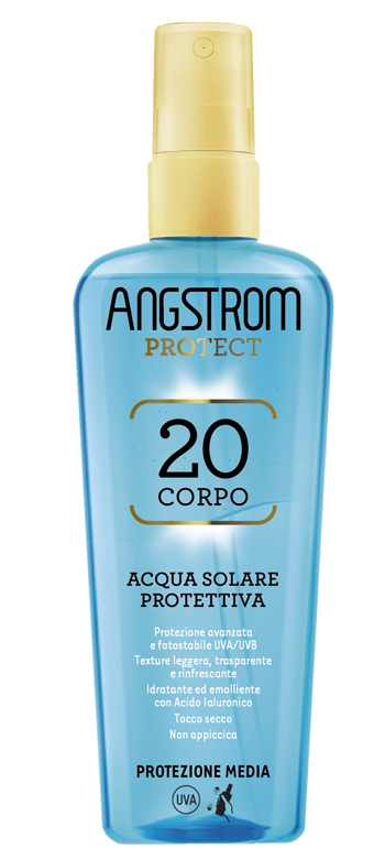 ANGSTROM ACQUA SOLARE PROTETTIVA SPF 20 140 ML - Farmacia-flash.it