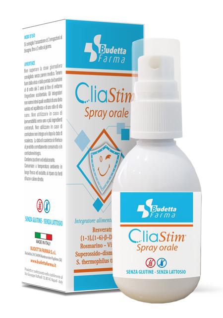 CLIASTIM SPRAY ORALE 20 ML - Farmacia-flash.it
