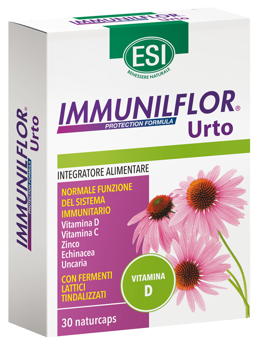 ESI IMMUNILFLOR URTO VITAMINA D 30 NATURCAPS - Farmacia-flash.it